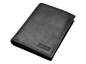 Black Leather Wallet 010216