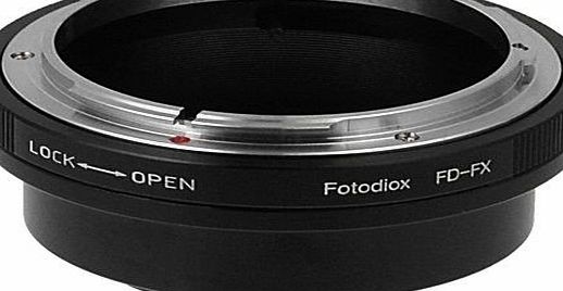 Lens Mount Adapter, Canon FD Lens to Fujifilm X-Pro1 Mirrorless Camera, Fits Original FD lens and New FD lenses