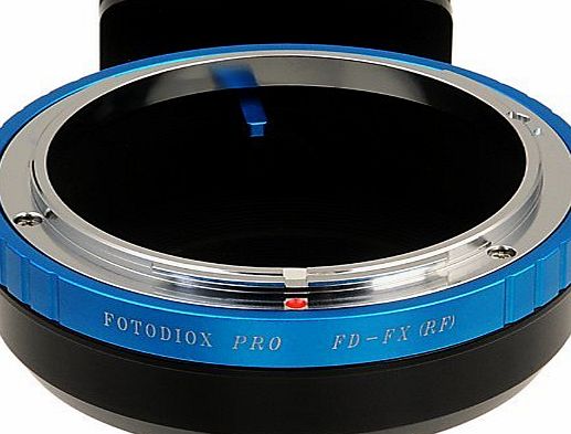 Fotodiox Pro Lens Mount Adapter, Canon FD (FD amp; FL) Lens to Fujifilm X (X-Mount) Camera Body, for Fuijifilm X-Pro1, X-E1 with Arca-Swiss Tripod Mounting Slits