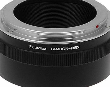 Fotodiox Tamron Adaptall II Lens Adapter for Sony E-Series Camera, fits Alpha A7 II, a5100, Alpha 7, Sony NEX-3, NEX-5, NEX-5N, NEX-7, NEX-7N, NEX-C3, NEX-F3, Sony Camcorder NEX-VG10, VG20, FS-100, FS