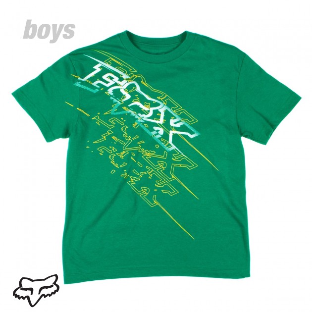 Boys Fox Fastbreak T-Shirt - Emerald