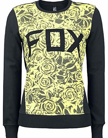 Fox Siren Girls Sweater black-yellow XL