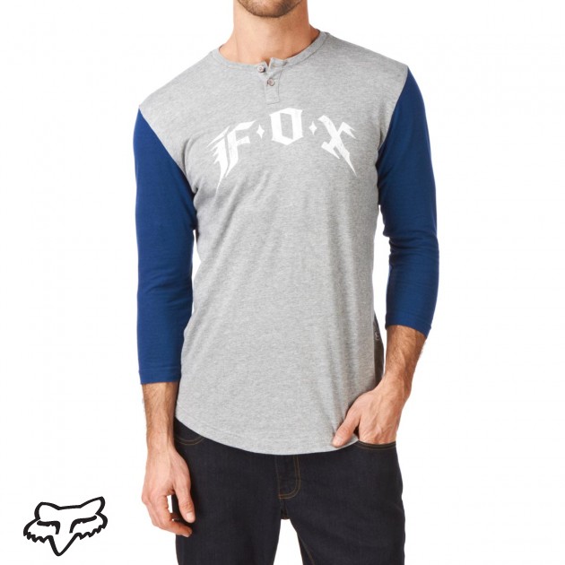 Mens Fox Griffin T-Shirt - Heather Grey