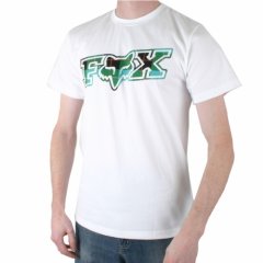 Mens Fox Racing Murphys Tee White