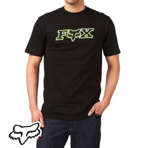 T-Shirts - Fox Digitized T-Shirt - Black