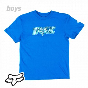 T-Shirts - Fox Digitized T-Shirt - Blue