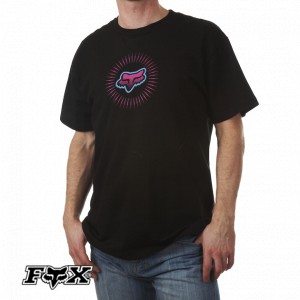 T-Shirts - Fox Flight Crest T-Shirt - Black