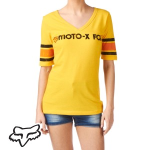 T-Shirts - Fox Moto-X T-Shirt - Gold
