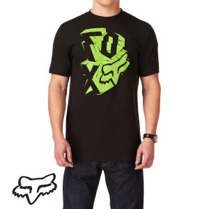 T-Shirts - Fox Whacky T-Shirt - Black/Green