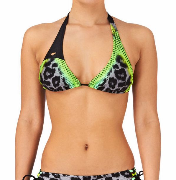Fox Womens Fox Exotica Slide Halter Bikini Top -