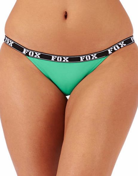 Fox Womens Fox Vapors Skinny Elastic Bikini Bottom