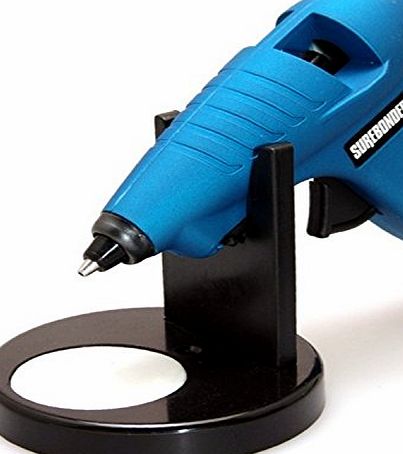 FPC Glue Gun Stand W/Non-Stick Glue Pad-Black