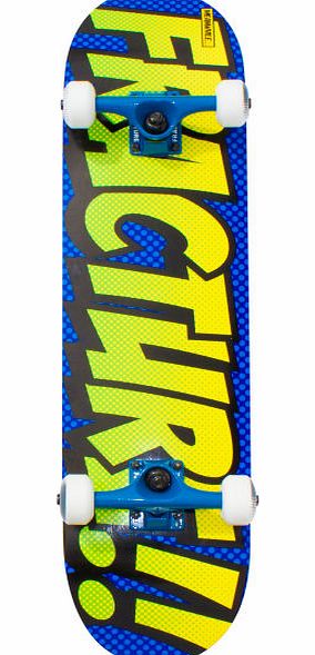 Fracture Comic OG Blue Skateboard - 7.75 inch