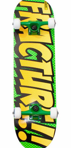 Fracture Comic OG Green Skateboard - 7.5 inch