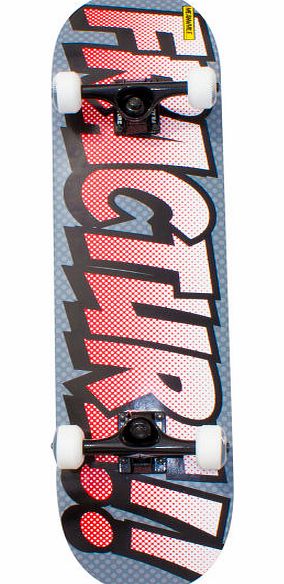 Fracture Comic OG Grey Skateboard - 8 inch
