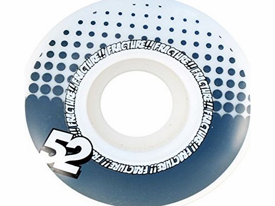 Fracture Drop Skateboard Wheels 52mm Grey Skate Hardware