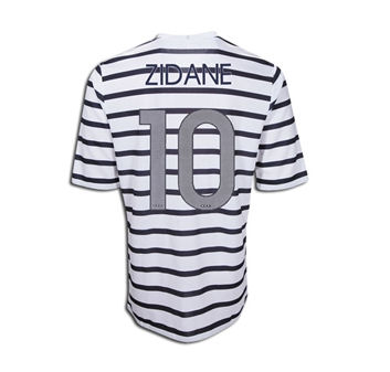 Nike 2011-12 France Nike Away Shirt (Zidane 10)