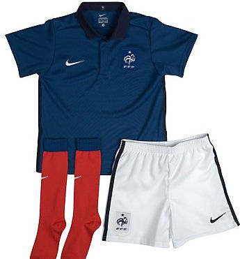 France Nike 2011-12 France Nike Little Boys Home Kit