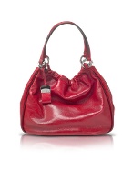 Peggy - Red Calf Leather Tote Bag