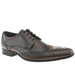 Male Frank Wright Gable Leather Upper in Grey