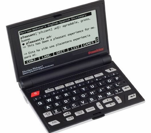 Franklin BES2100 Merriam Webster Spanish to English Electronic Dictionary
