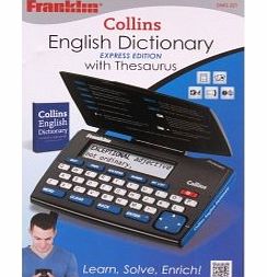 Franklin DMQ221 Collins English Dictionary with Thesaurus