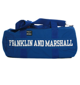 Franklin and Marshall Royal Blue Sports Holdall