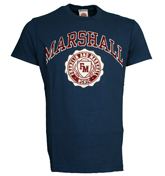 Franklin and Marshall Seaport Blue T-Shirt