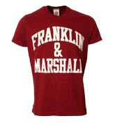 Franklin and Marshall Vintage Wine T-Shirt