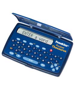 Franklin TPQ-108 Electronic Value Thesaurus