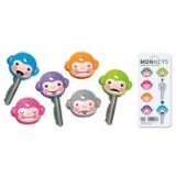 Fred Monkeys Key Covers - Pack of 6