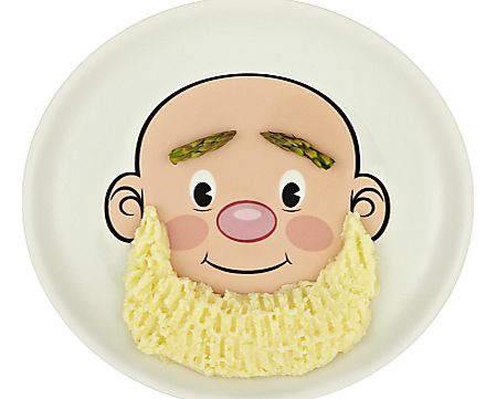 and Friends Mr Food Face Plate