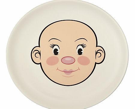 Fred and Friends Ms Food Face Plate