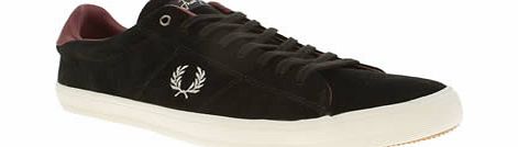 Fred Perry Black Howells Trainers
