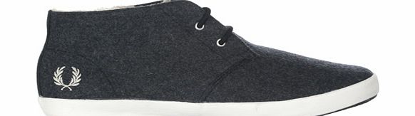 Byron Charcoal Mid Wool Boots
