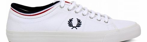 Fred Perry Kendrick Tipped Cuff White Canvas