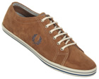 Fred Perry Kingston Ginger Suede Trainers
