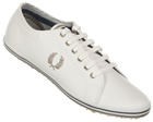 Fred Perry Kingston Twill Tipped White Canvas