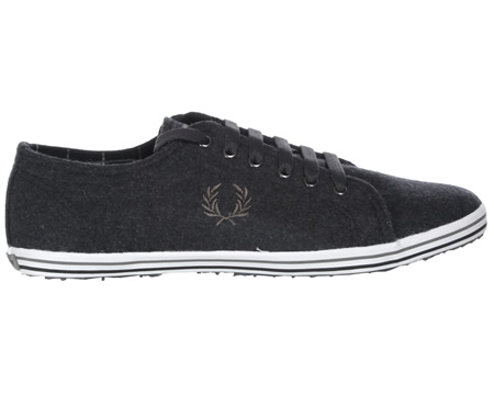 Fred Perry Kingston Wool Charcoal Trainers