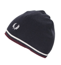 Navy and Maroon Beanie Hat