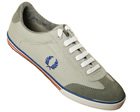 Fred Perry Newington Grey Canvas Trainer