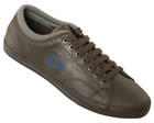Fred Perry Reprise Cuff Brown Cracked Leather