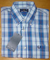 Fred Perry Short-sleeve Check Shirt