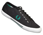 Fred Perry Vintage Tennis Charcoal/White Canvas