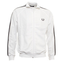 Fred Perry White Full Zip Tracksuit Top