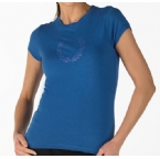 Womens Lauren Print T-Shirt Olympian Blue