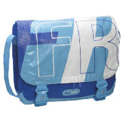 Rider Single Pannier Bag Blue/White