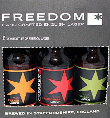 Freedom Brewery Lager Gift Pack 330 ml (Case of 6)