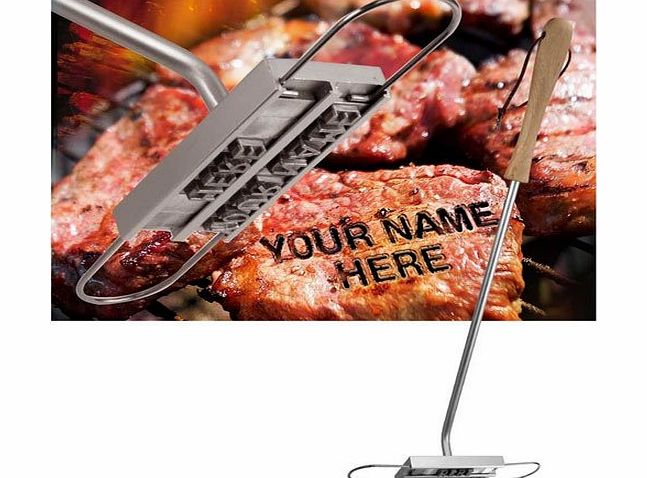 FreeLogix  Barbecue BBQ Branding Iron Tool Grill Meat Steak Burger Chicken With 55 Letters