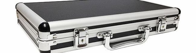 FreeLogix  Slimline Aluminium Travel Flight Case For Laptops, iPads, Macbooks, Money